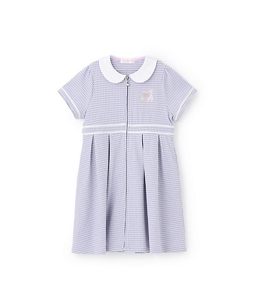 バレエ 前開き ギンガムチェック ワンピース 6061306 | mezzo