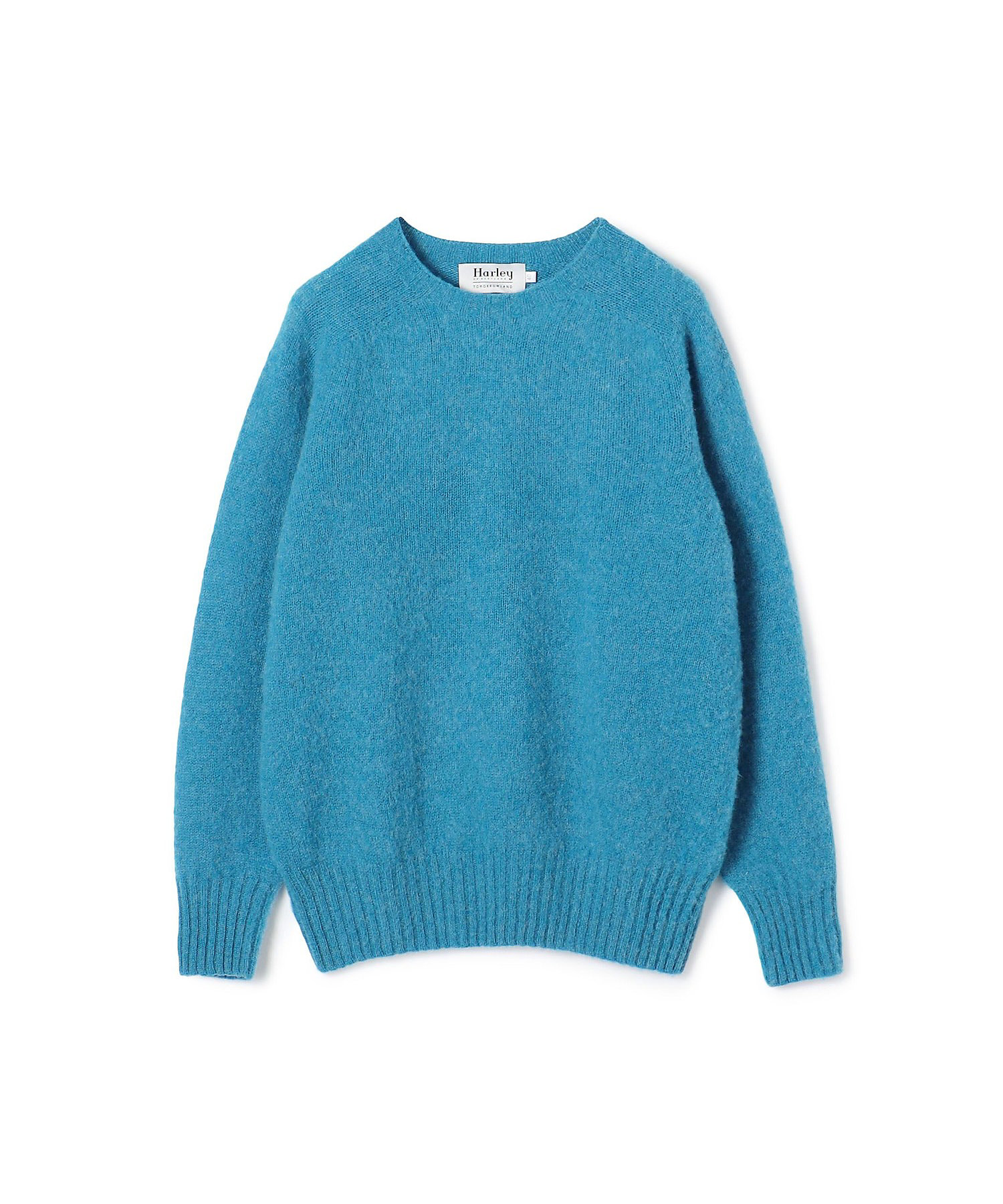 別注】Harley of Scotland ウール クルーネックプル