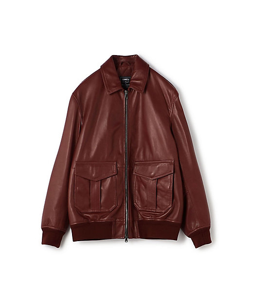 別注】EMMETI AKRON ラムレザー ブルゾン | TOMORROWLAND