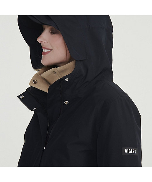 ゴアテックス ロングフーデッドジャケット | AIGLE/エーグル | 三越