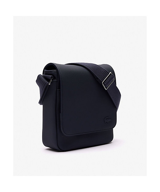 メンズクラシック スリムフラップサッチェルバッグ ／ ショルダー