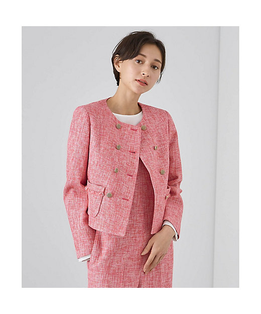 Eternal Line 2024】メランジツイードノーカラー