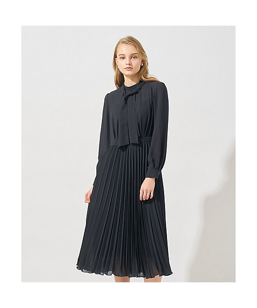 Eternal Line 2025】シアードビープリーツ ワンピース