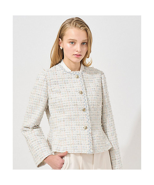 Eternal Line 2025】ミックスツイードペプラム