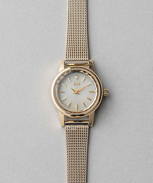 ソーラーウォッチ メッシュベルト | ete bijoux (Women)/エテ ビジュー