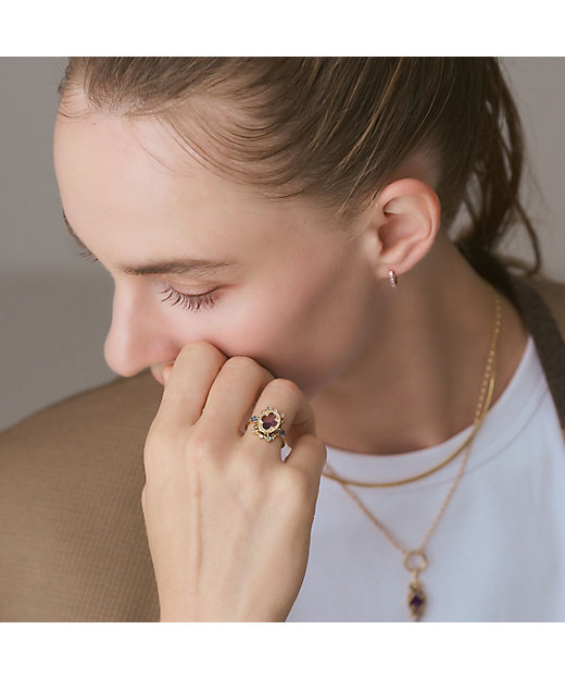 K10マルチストーンリング | agete/アガット | 三越伊勢丹オンライン