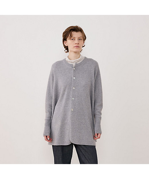 モンゴルカシミヤ オーバルカーディガン | GALERIE VIE (Women