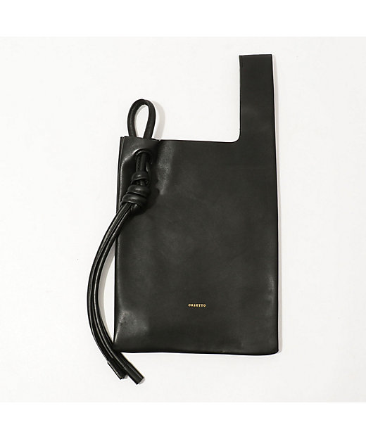 ORSETTO レザーワンハンドルバッグ | maison TOMORROWLAND