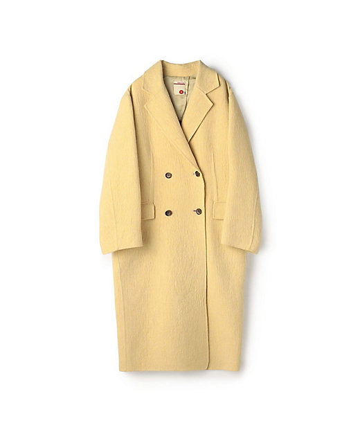 オートミールダブルフェイス リバーロングコート | maison