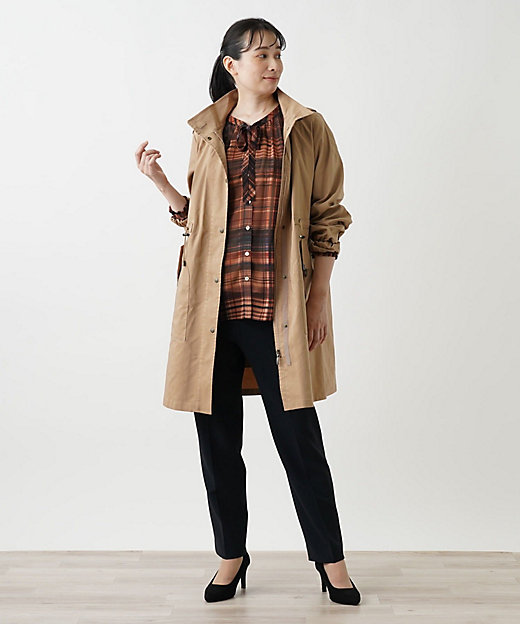 フーディーロングコート | Leilian (Women)/レリアン | 三越伊勢丹