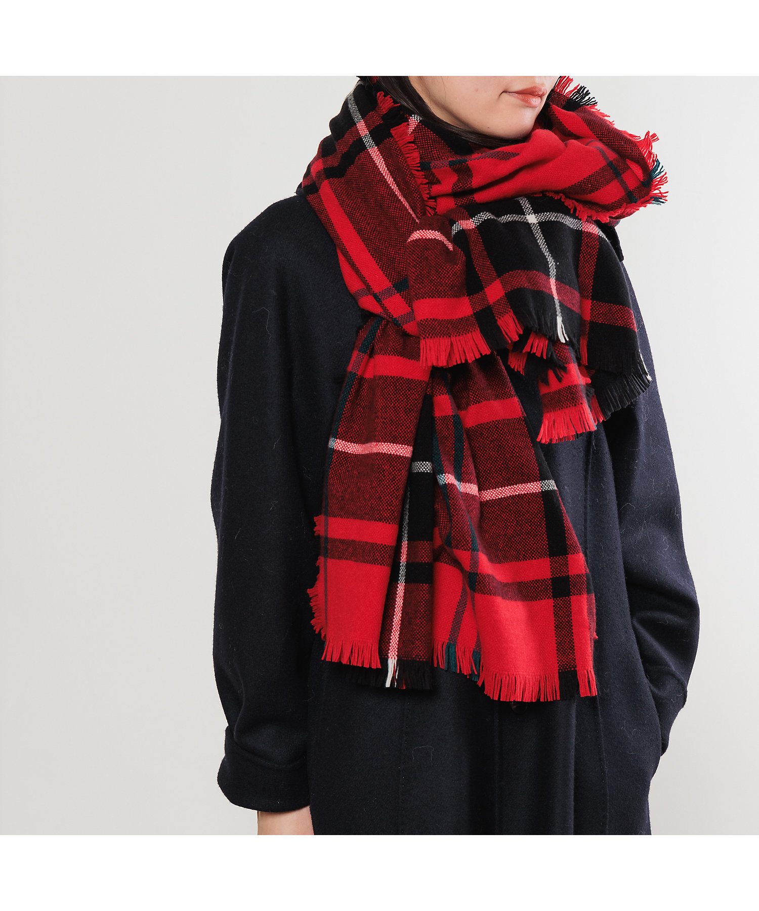 ウルトラファインラムミニバスケットタータンストール | ASAUCE MELER