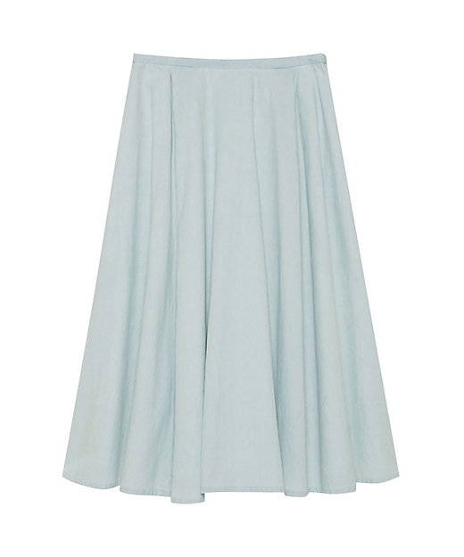 PUFF KNEE LENGTH SK CHAMBRAY（VW