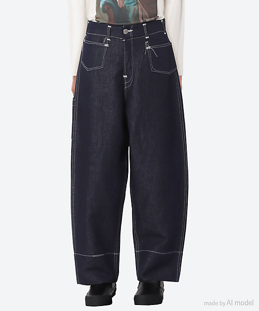 パンツ Levi's W－NAME COTTON LINEN DENIM