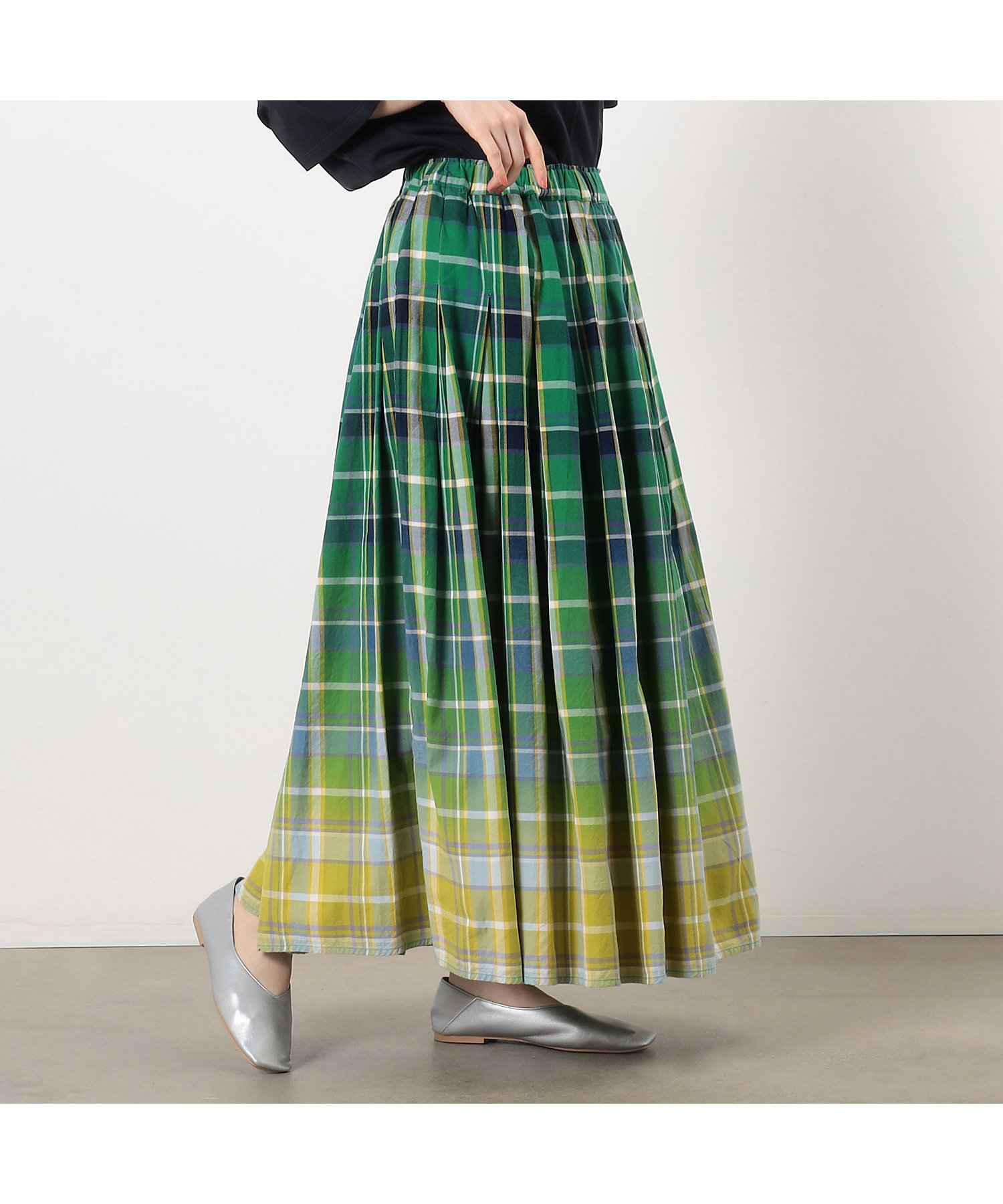 グラデーションチェックスカート（5250FG73） | COMME CA ISM