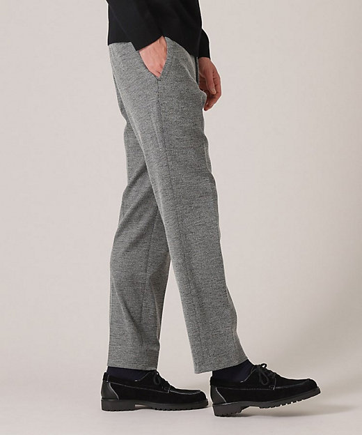 尾州織】ウールブレンド ムリネ千鳥パンツ ／ セットアップ対応