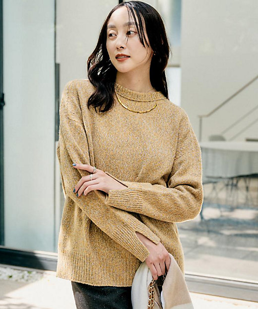 ゆったり】三つ杢カラーニット（2002532697） | UNTITLED