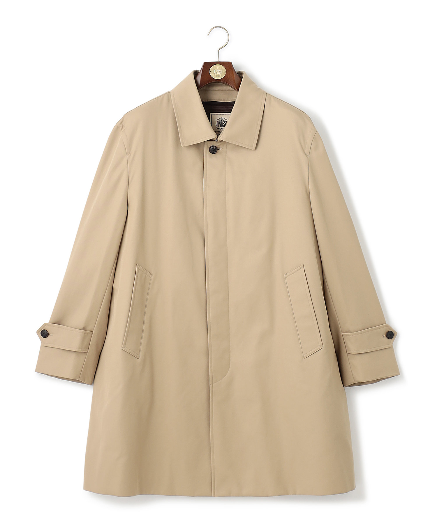 KING SIZE】【定番】コンパクトスピンギャバジン ステンカラー