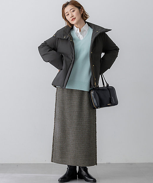 一部店舗限定／滝沢眞規子さん着用／撥水加工】ミリタリー Aライン