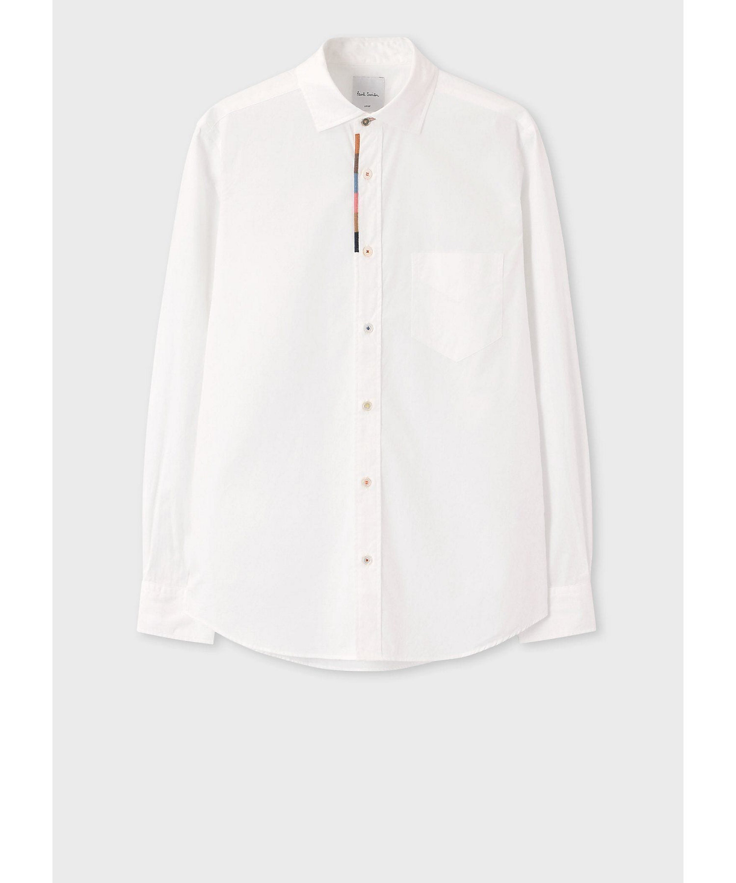 アーティストストライプ エンブロイダリー シャツ