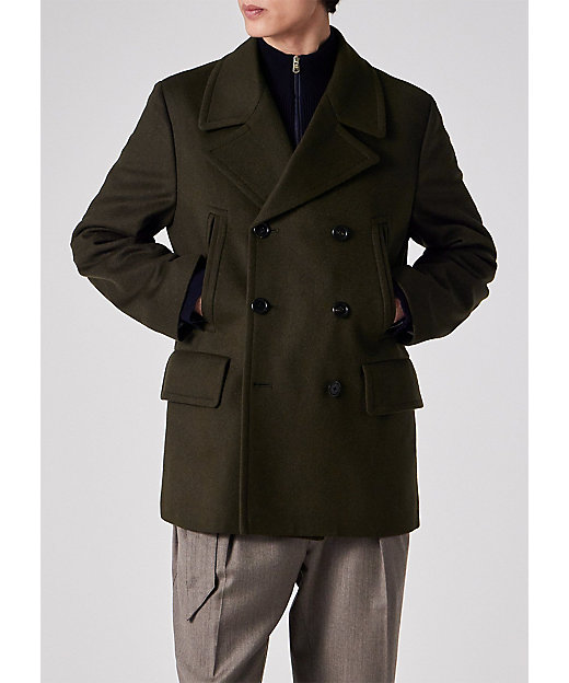 ソフトメルトン ピーコート（253120686Z） | Paul Smith