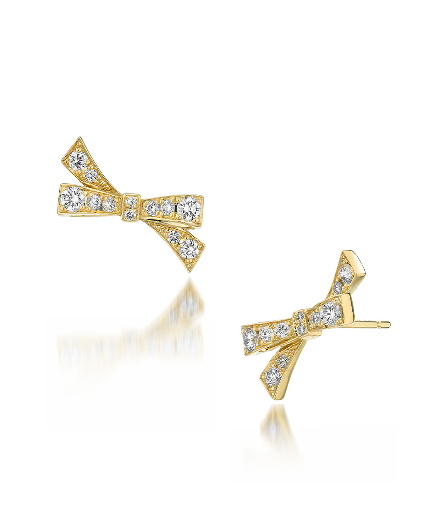 DIAMOND BOW ピアス 1ZP0943 | STAR JEWELRY (Women