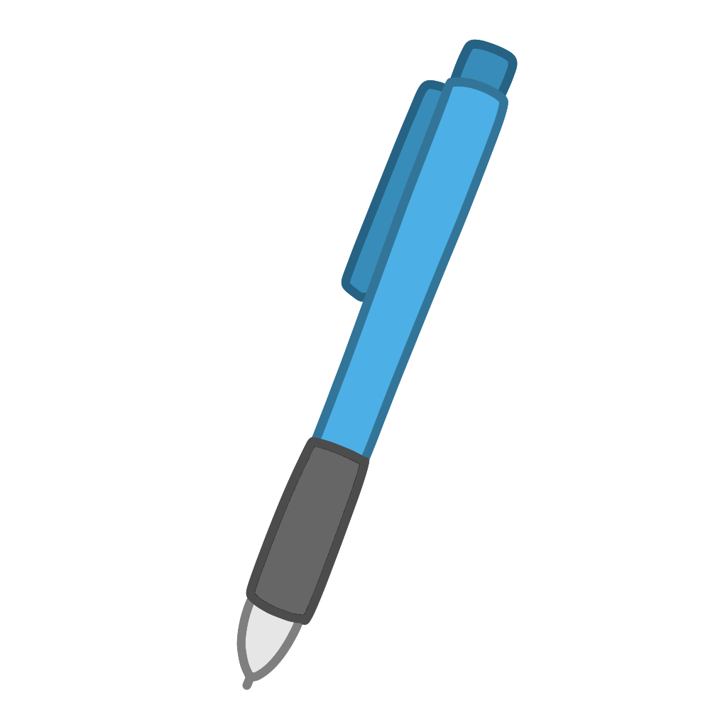 シャープペンシル1 – イラストせんせい|使いやすいフリー素材集