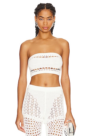 WeWoreWhat Bandeau Top in White | REVOLVE