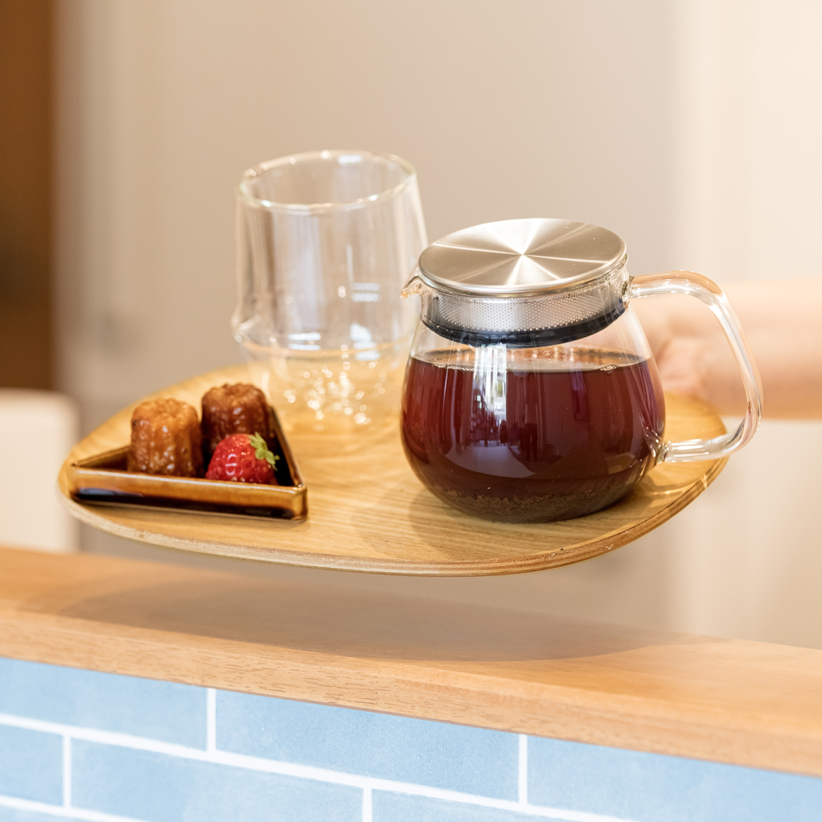 KINTO】UNITEA ノンスリップ トレイ 265×215mm ウィロー | itomani