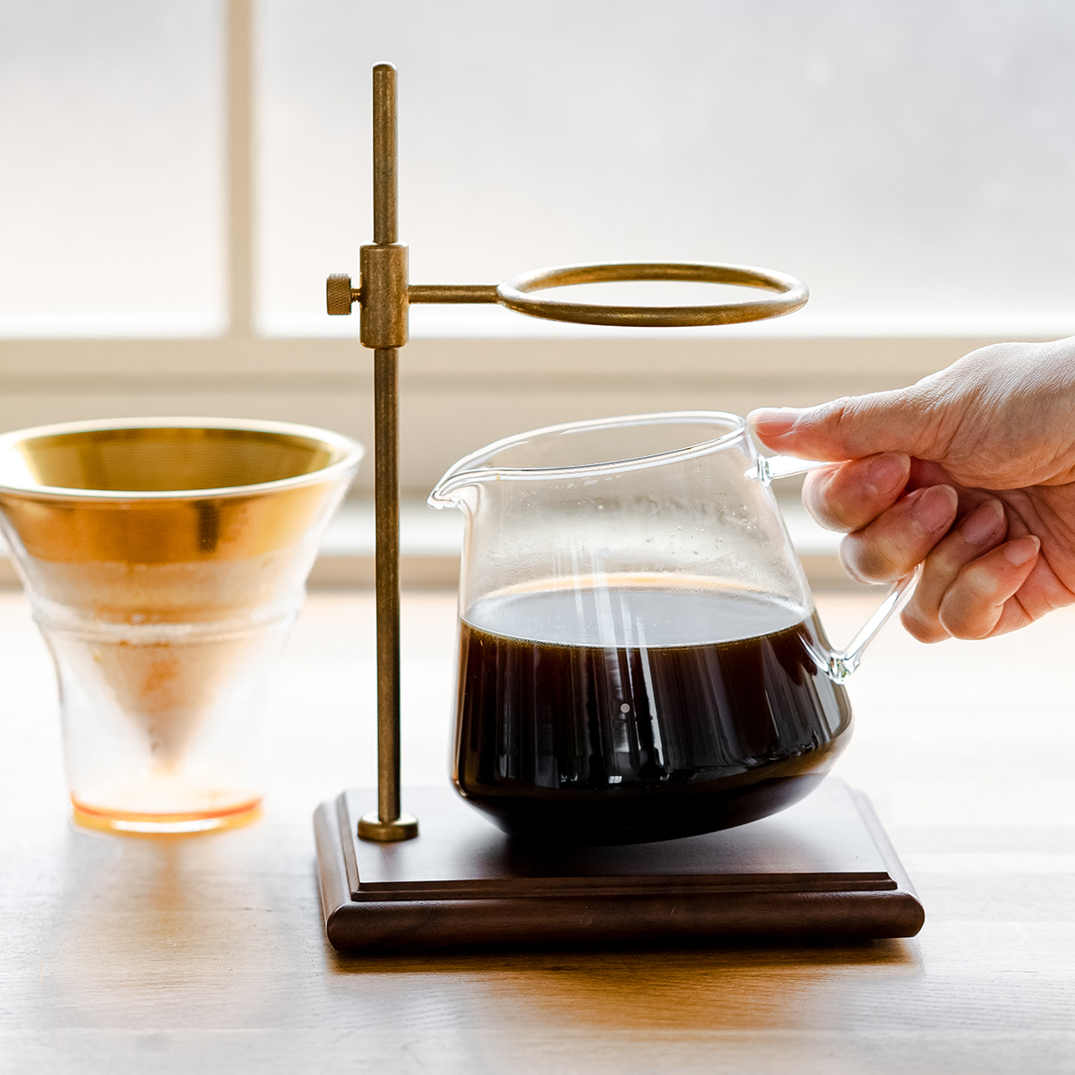 KINTO】SLOW COFFEEブリューワースタンドセット 4杯用 SCS-S02