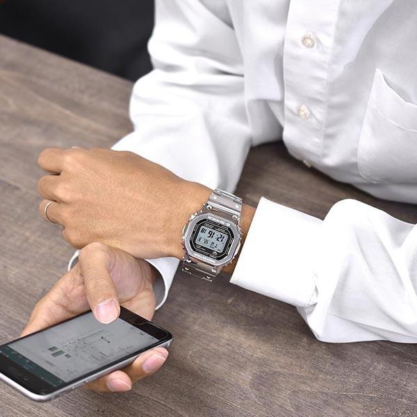 カシオ Gショック G-SHOCK Bluetooth搭載 ソーラー ステンレス GMW