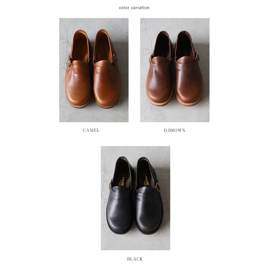 Diu（ディウ） サイドベルトコンフォートレザーシューズ ゆうパック