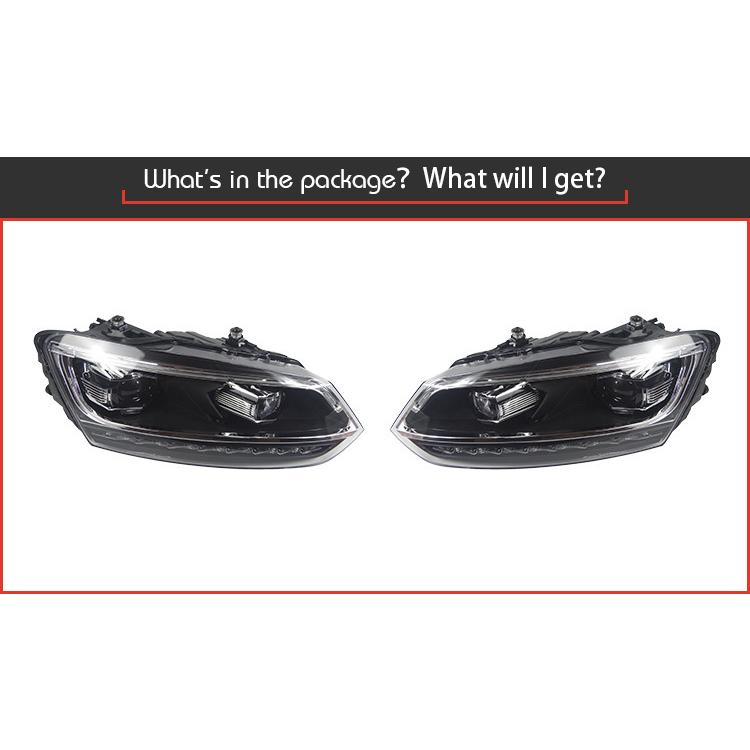 フォルクスワーゲン（Volkswagen） ヘッドライト ポロ 6R LED POLO