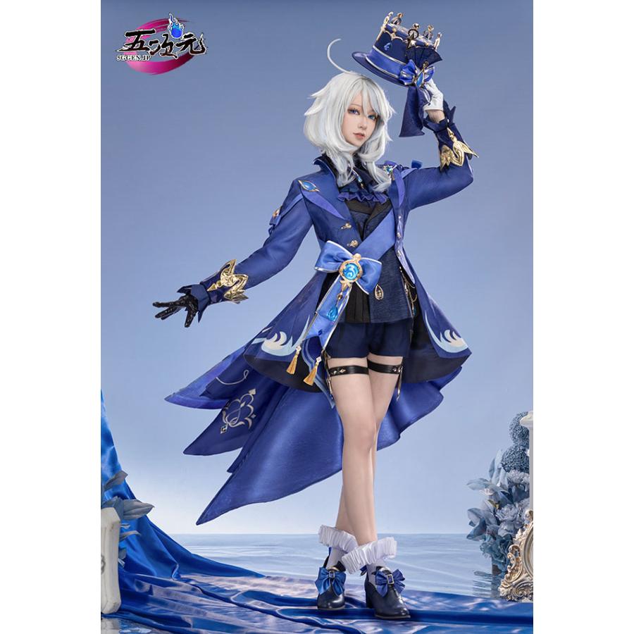 猫屋小舗 原神 コスプレ フリーナ・ウーシア 水神 衣装 ※ウィッグ 鞋