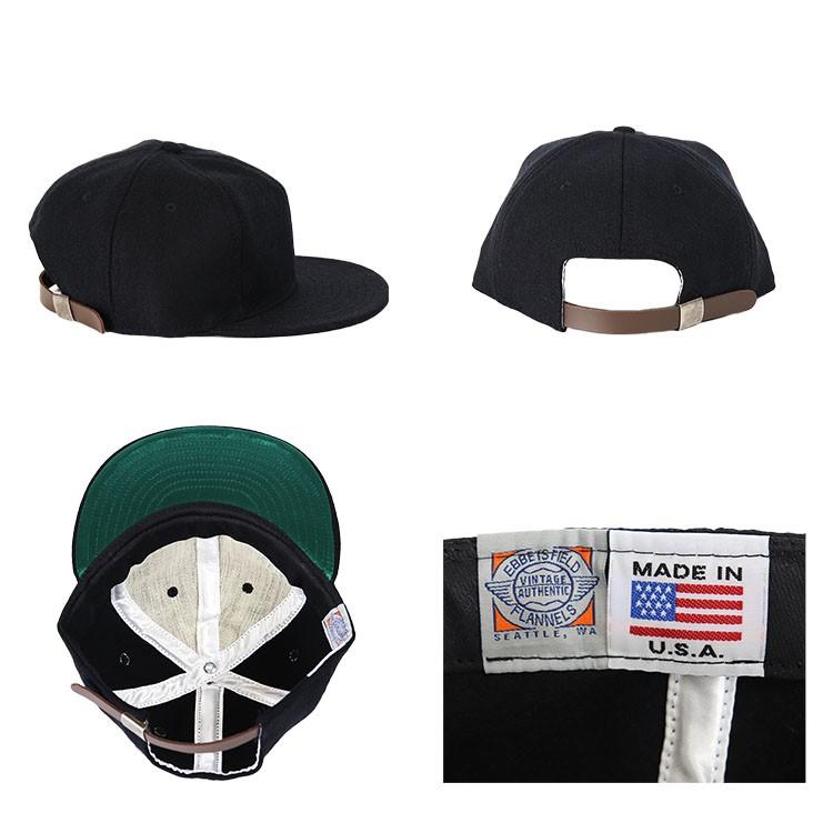 EBBETS FIELD FLANNELS エベッツフィールドフランネルズ 無地 キャップ