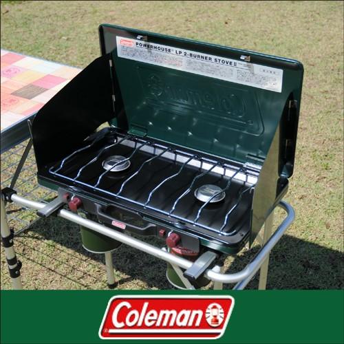 パワーハウスLPツーバーナーストーブ2〔コールマン〕【レンタルコンロ