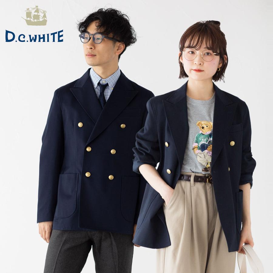 D.C.WHITE ディーシーホワイト 紺ブレ ダブルブレステッド D251151