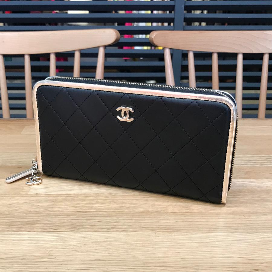 CHANEL（シャネル） 【超美品】シャネル ラウンドファスナー長財布