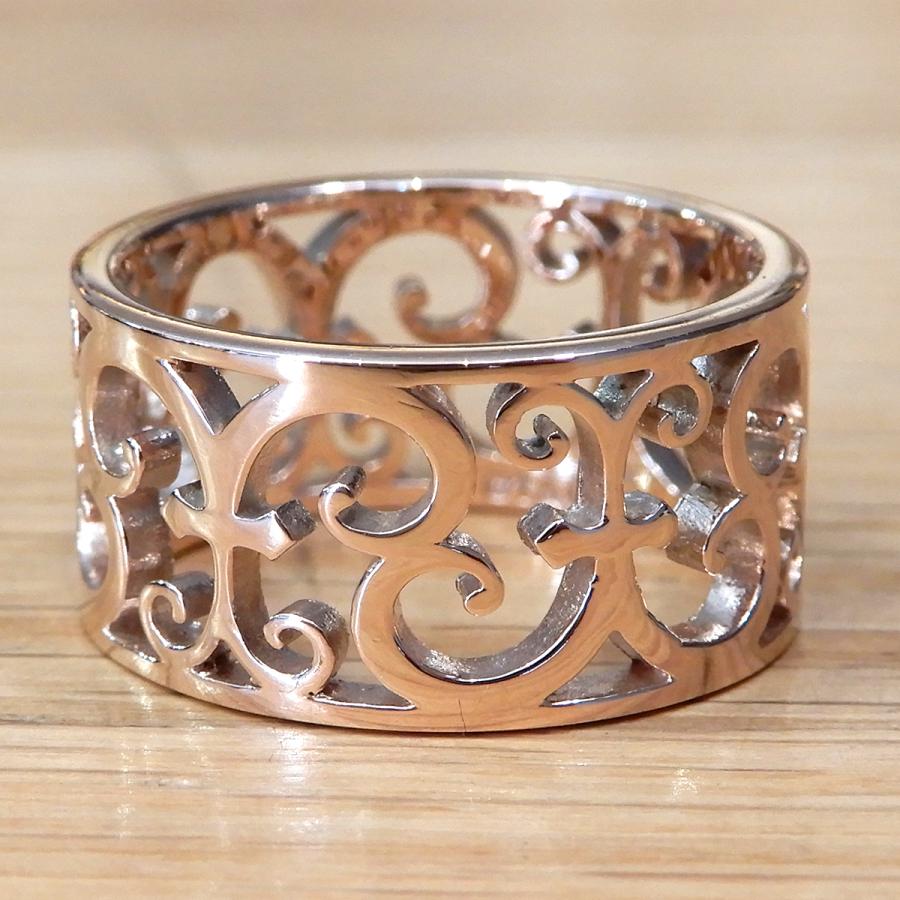 ティファニー 透かし模様 シルバー925 リング エンチャント TIFFANY&Co