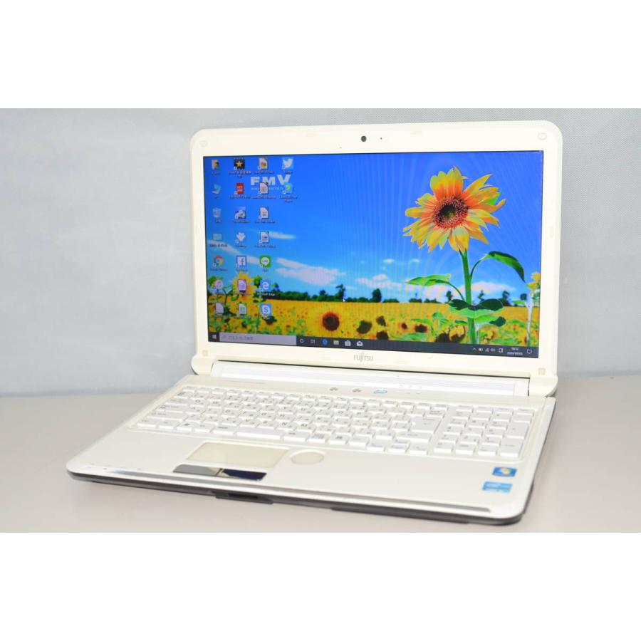 最新Windows10+office 爆速新品SSD256GB 富士通 LIFEBOOK AH56/D i5