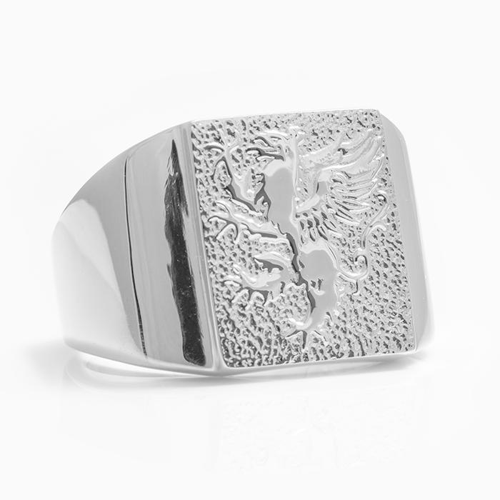 Pt900印台プラチナ指輪紋章リングプラチナ900メンズリング刻印入り保証