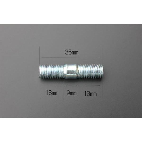 ショート M8 P1.25 8mm スタッドボルト マフラー用 新品 8本 : COSMOS