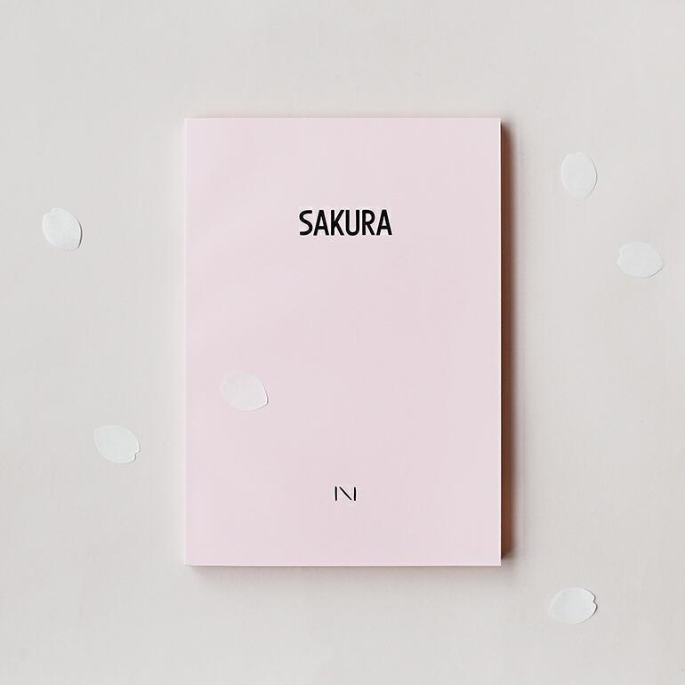 ノリタケ ノート ピンク 桜 SAKURA A5 440ページ 無地