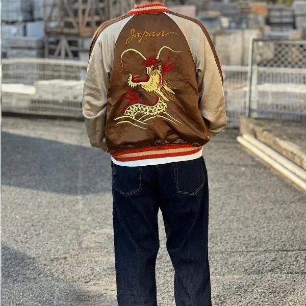 FULLCOUNT（フルカウント） 2094 SKAJAN HAWK & DRAGON スカジャン