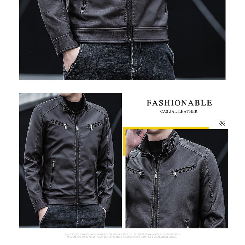 モーターサイクルジェニュインシープスキンレザージャケット! 全4色