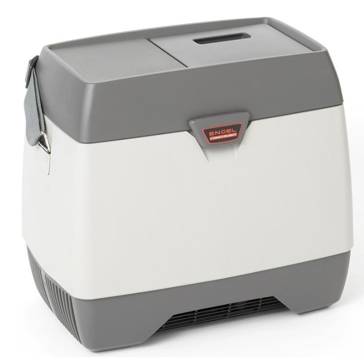 澤藤電機 車載冷蔵庫 エンゲル冷蔵庫 冷蔵庫 容量14L MD14F-D : カー