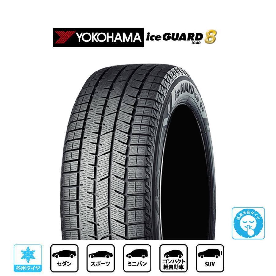 iceGUARD YOKOHAMA ヨコハマ ice GUARD8 アイスガード8 IG80 155/65R14