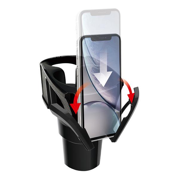 槌屋ヤック YAC スムーズインタイプ ドリンク2本+スマホ Wドリンク