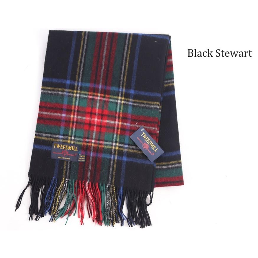 TWEED MILL（ツイードミル） ラムウール ストール 大判ストール