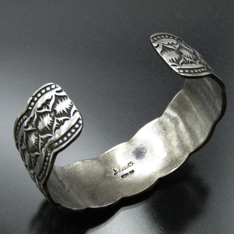 Gary Reeves ナバホ族 バングル スタンプワーク ゲーリーリーブス