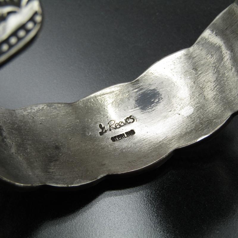 Gary Reeves ナバホ族 バングル スタンプワーク ゲーリーリーブス